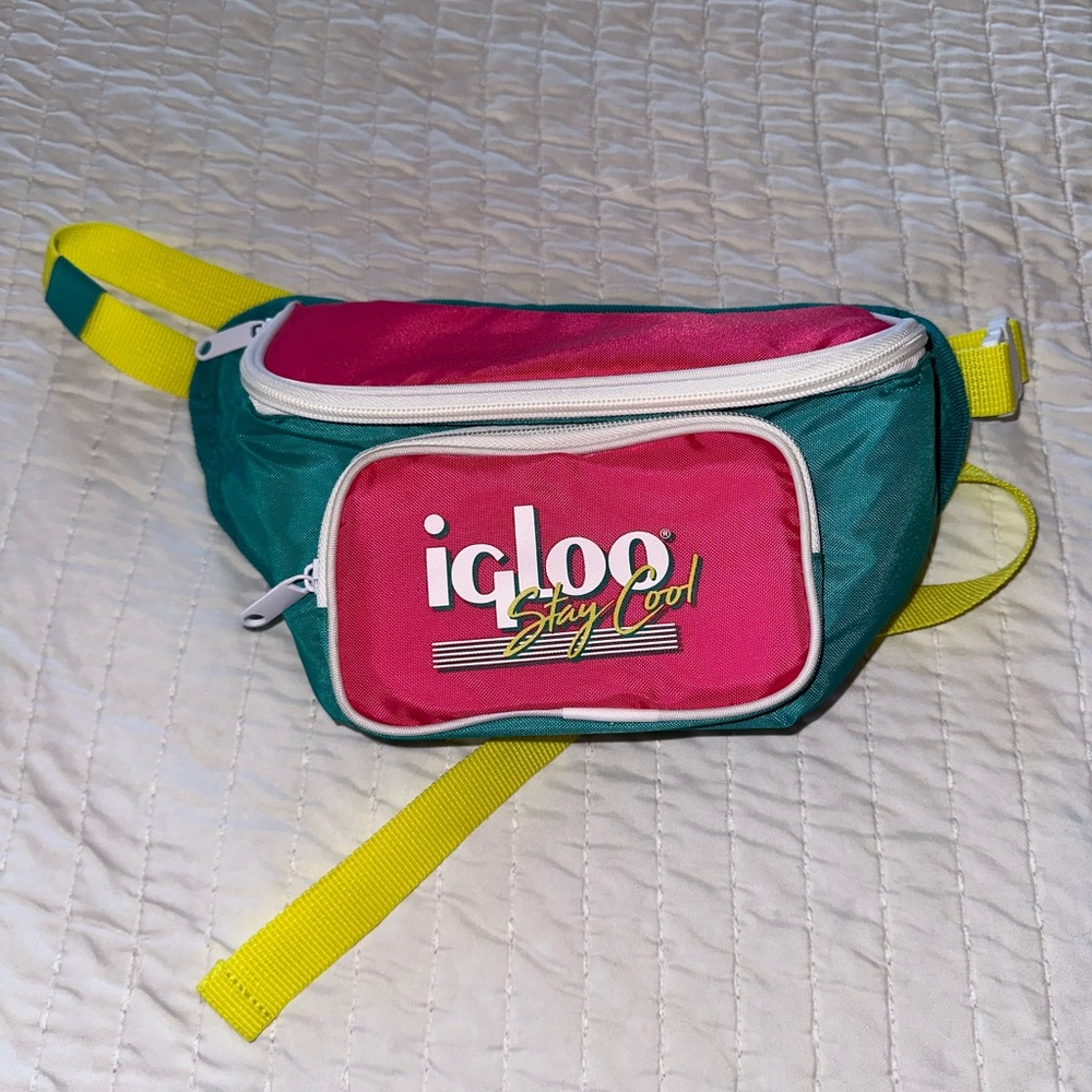Retro igloo fanny pack